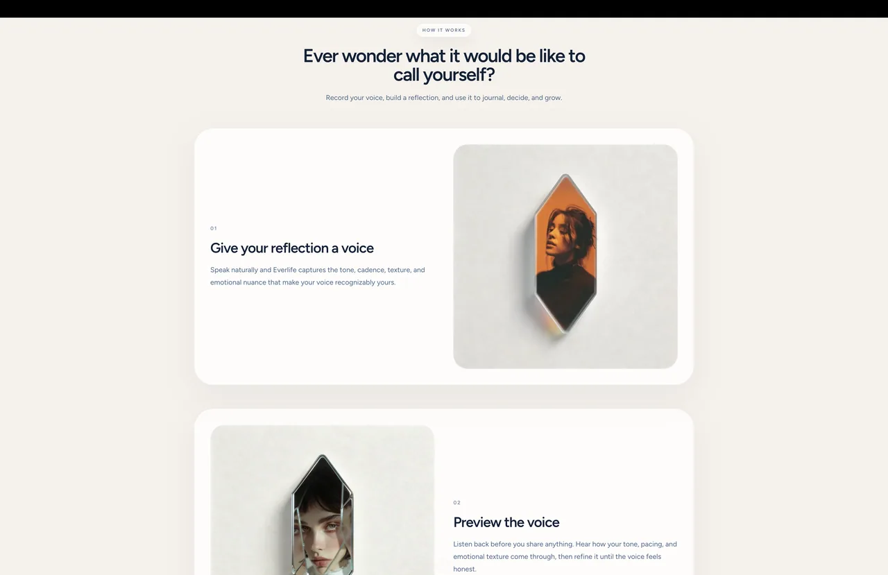Everlife : Landing + product + marketing — image 2